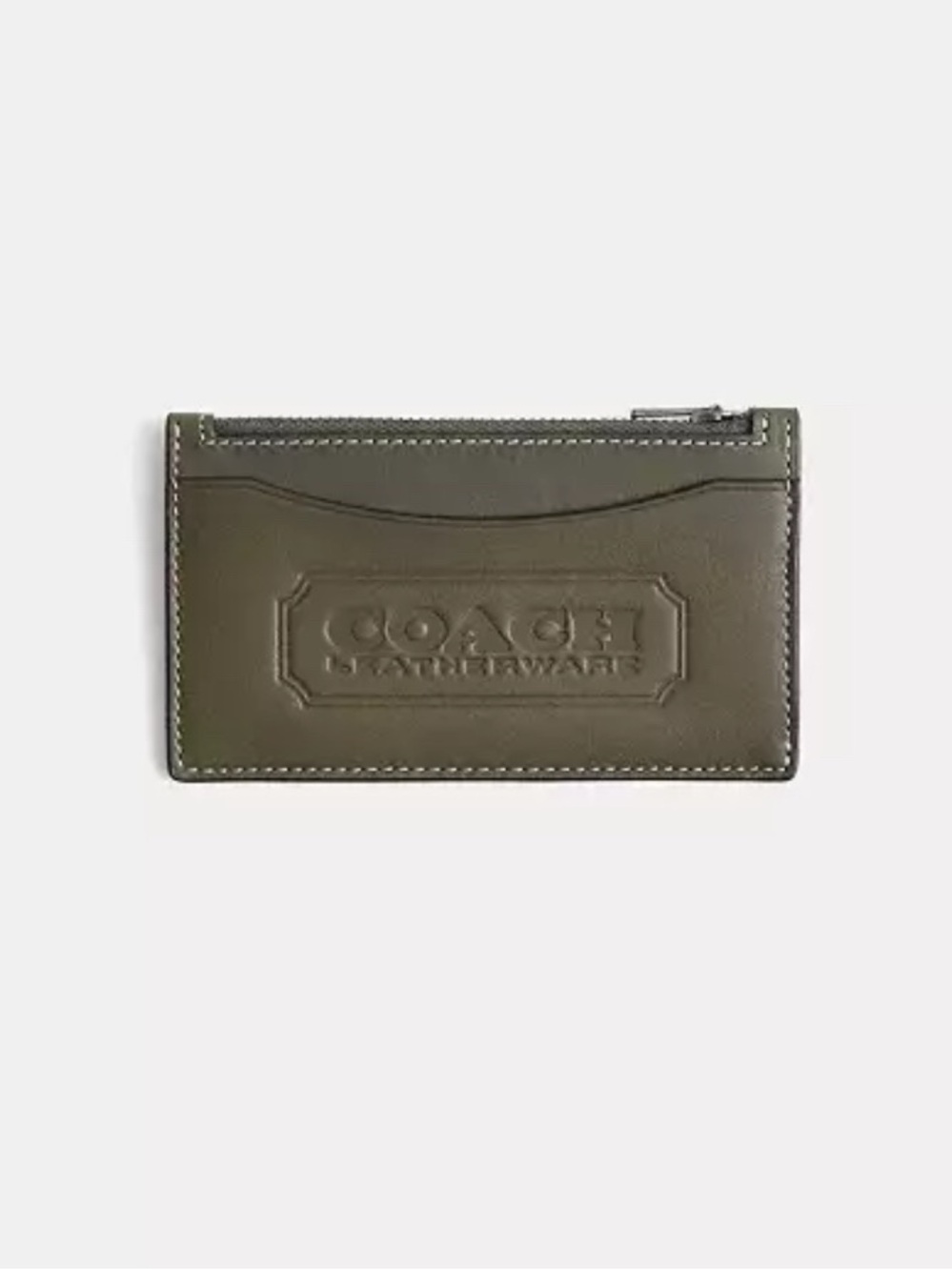 Restored Zip Card Case
With Coach Badge